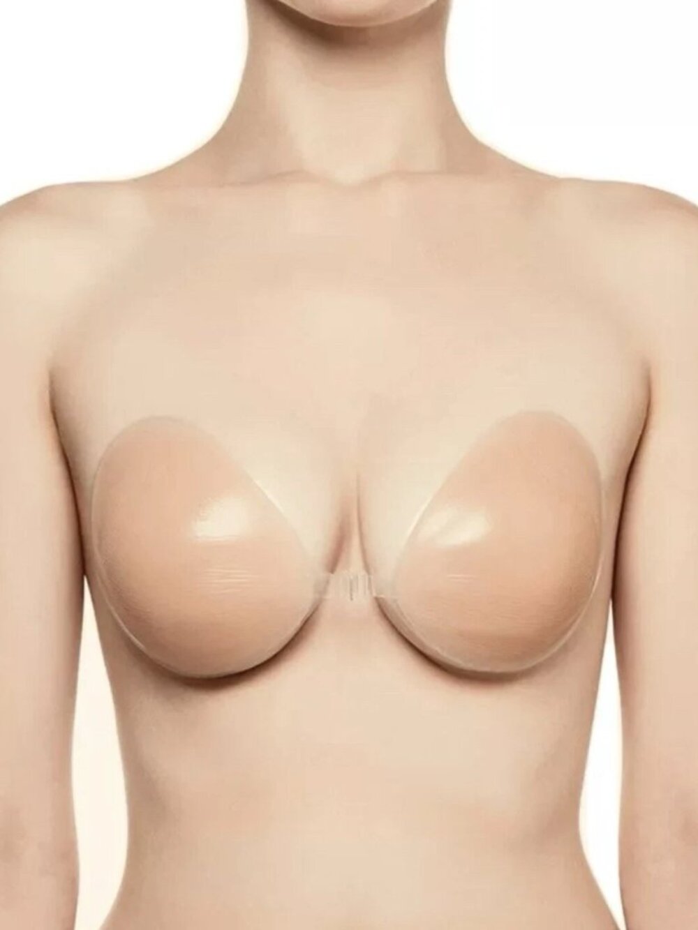 NuBra Ultralite Adhesive Strapless Backless Bra - Beige